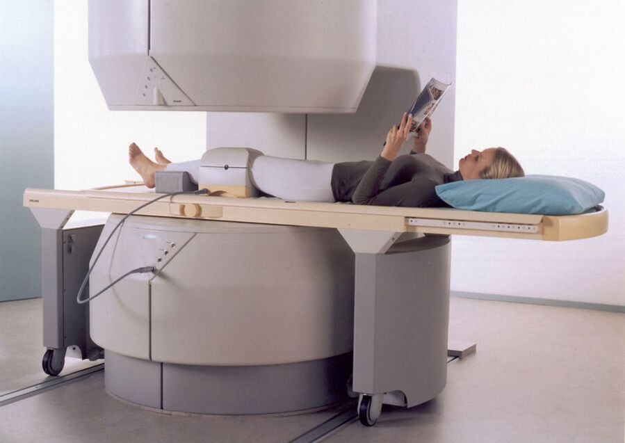 K diagnostice artrózy a artritidy se provádí MRI